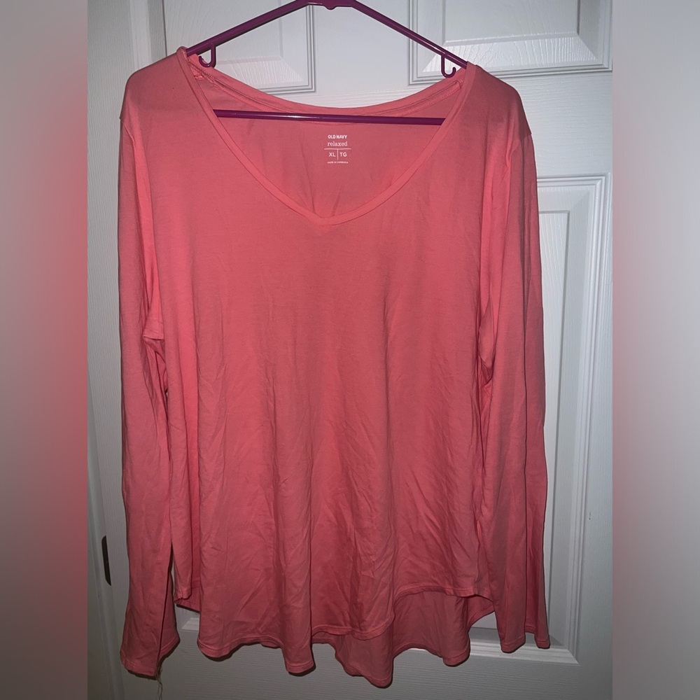 Relaxed fit long sleeve shirt